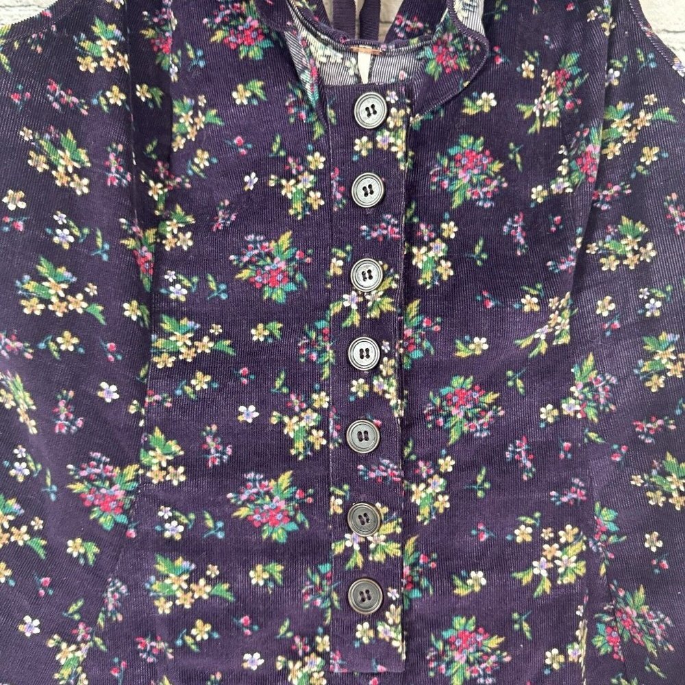 Floral Ruffle Sleeve Jumpsuit - Picture 8 of 12